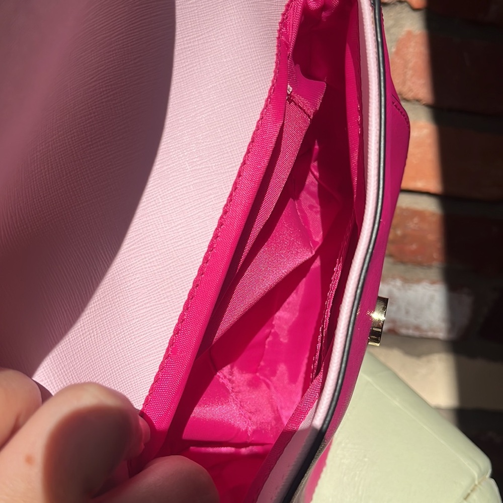 Trina Turk Like New Pink Crossbody Purse - Picture 6 of 6